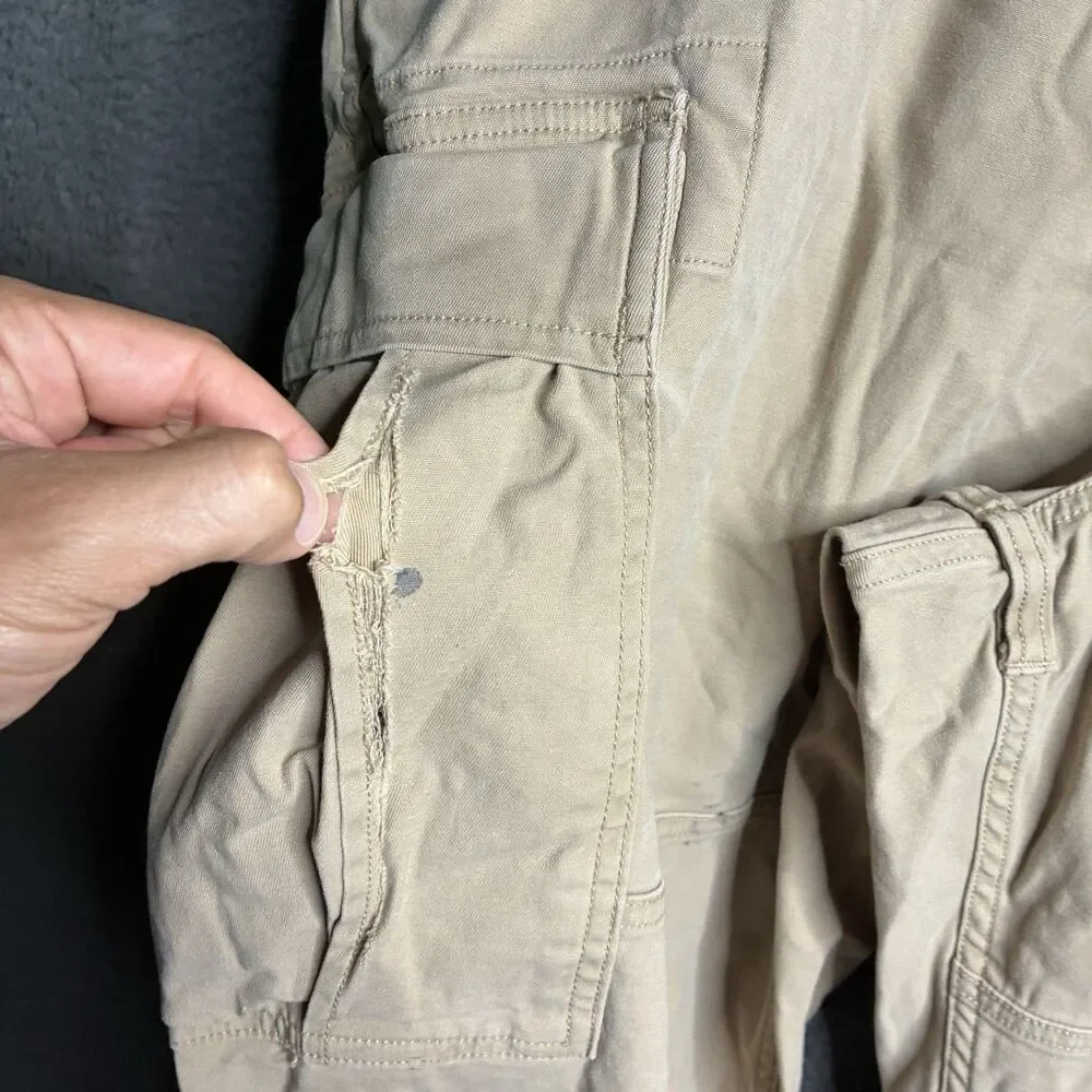 Polo Ralph Lauren Cargo Pants Size 46B Utility Paratrooper Adjustable Waist Army